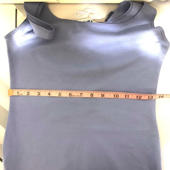 NWOT ZARA Elegant Blue Sleeveless Dress - Picture 5 of 6